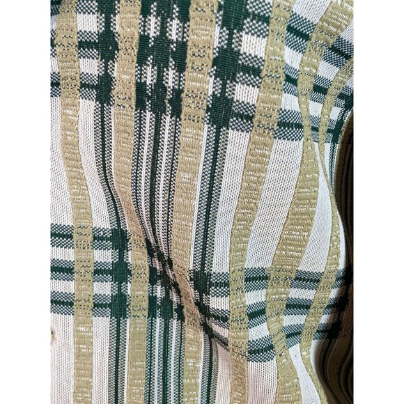 Vintage 70s jacket, unisex green plaid blazer, gender neutral fashion, (S/M) - Picture 10 of 10